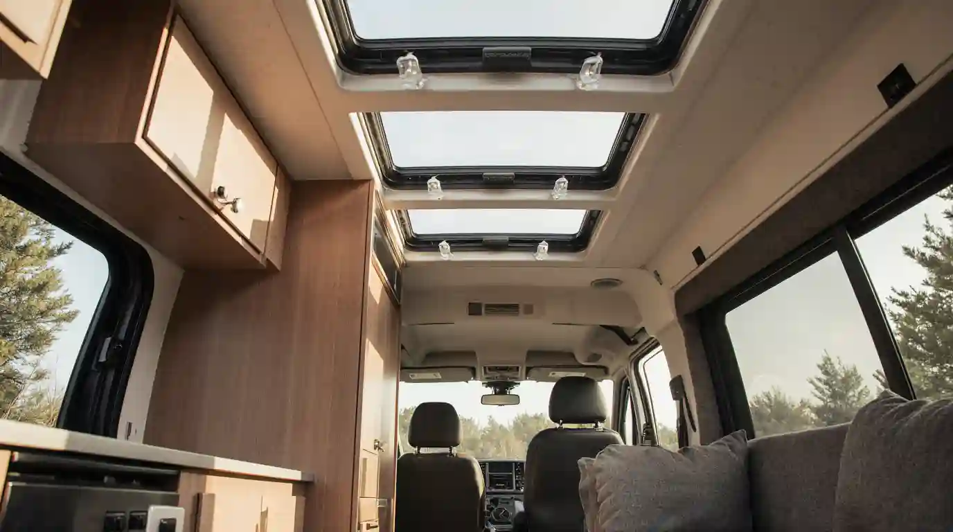 Aération fourgon aménagé